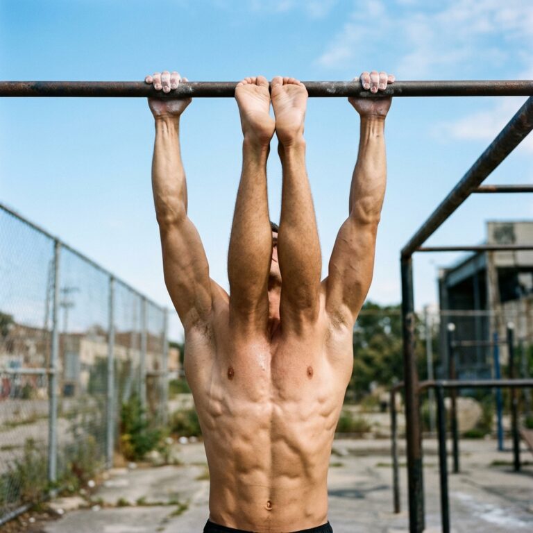 Toes-to-bar et hanging leg raises avancés : progression complète et variantes